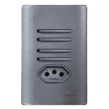 Conjunto Quadruplo Simples + Tomada 10a 4x2 (ESPECIAL) - Novara Preto Grafite Total